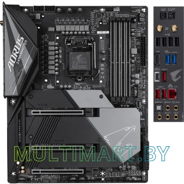 Материнская плата Gigabyte Z490 Aorus Master Waterforce (rev. 1.0)